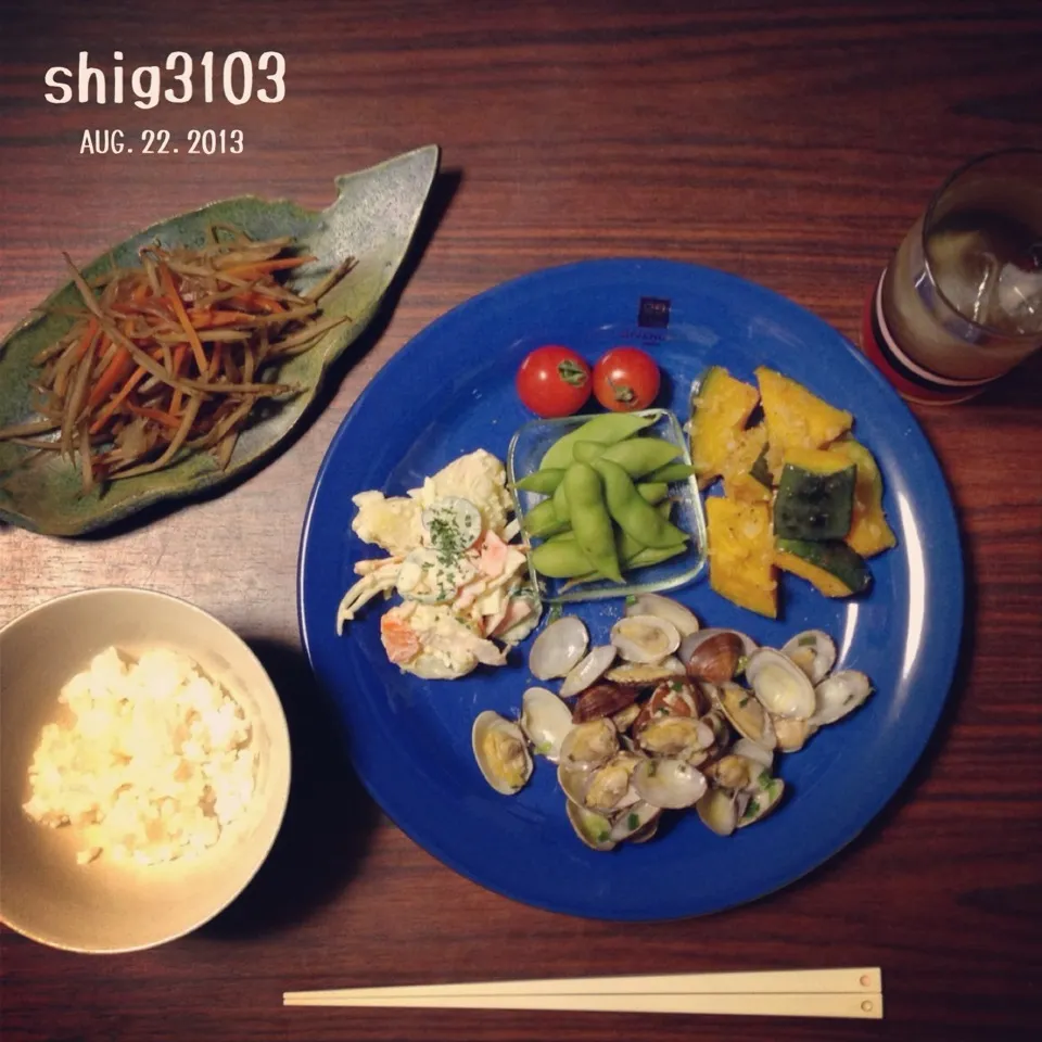 Snapdishの料理写真:晩ごはん|さと⋆さん