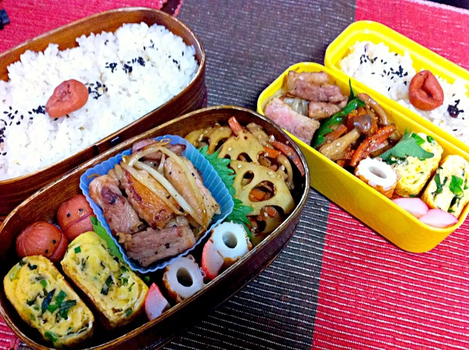 Snapdishの料理写真:本日の彼氏くんお弁当。|ねこ。さん