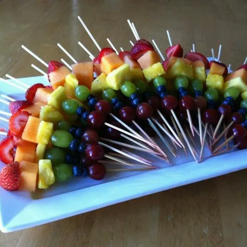 brochetas de fruta! :D|Janne Cazさん