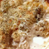 Snapdishの料理写真:creamy baked mac n cheese:)|Ginaさん