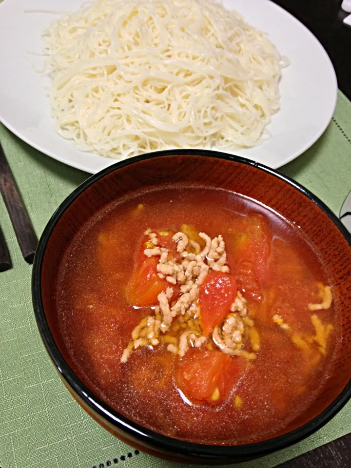 トマトそうめん|つばさん