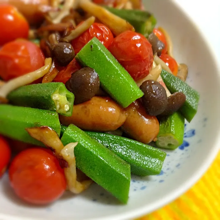 ワインを飲みながらの野菜たち|リュカさん