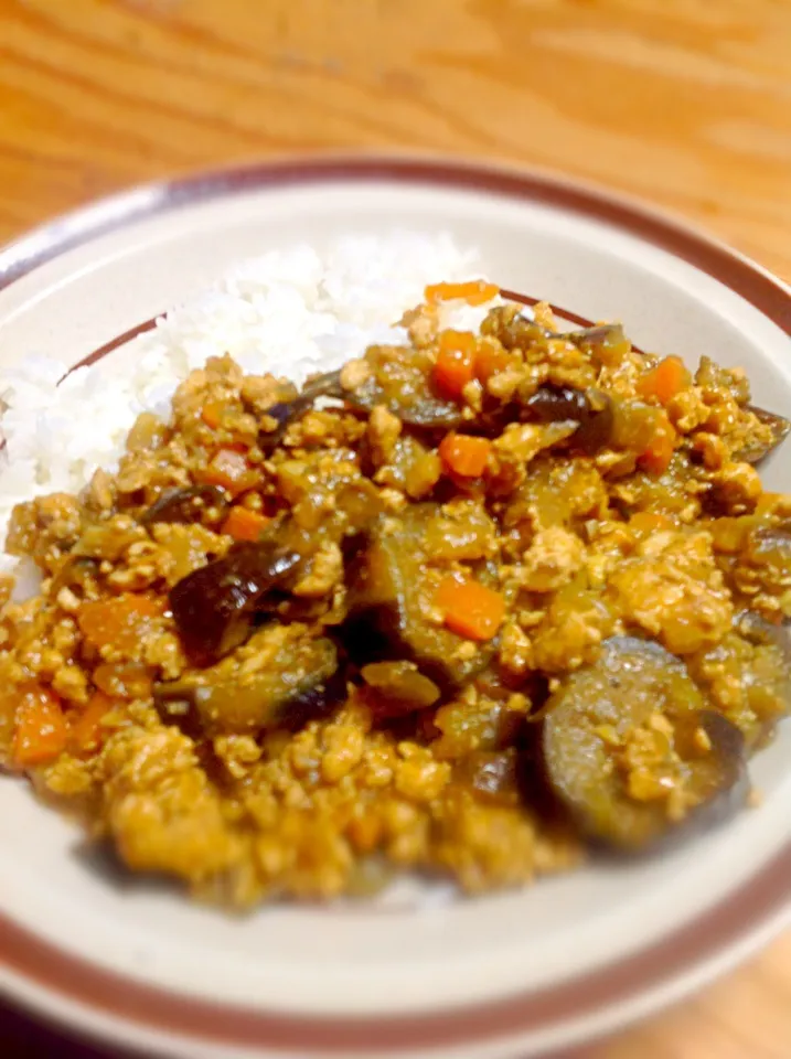 鳥ひき肉のドライカレー|智さん