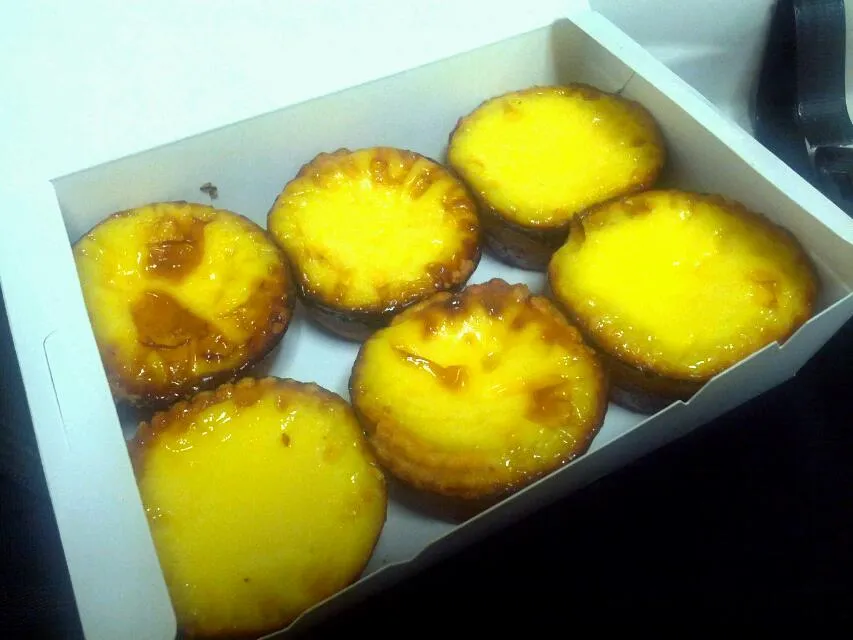 Egg tart from pancake king|Xi wenさん