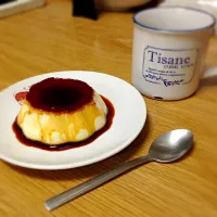 Custard pudding with caramel|Kate Wangさん