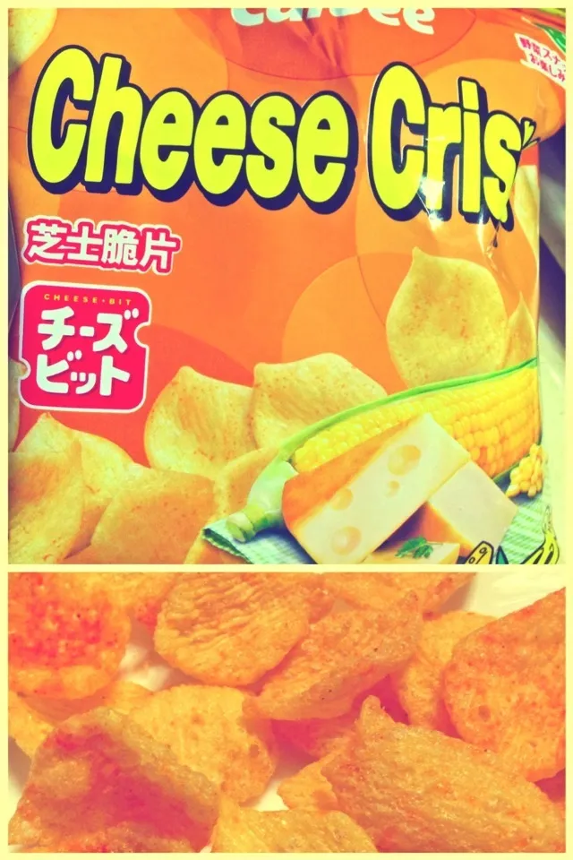 cheese potato crisps|donedronさん