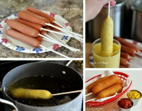 corn dogs!! :D|Janne Cazさん