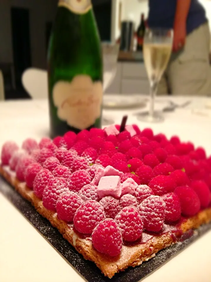 Tarte a la framboise|Tomoko Pratellesi Kurodaさん