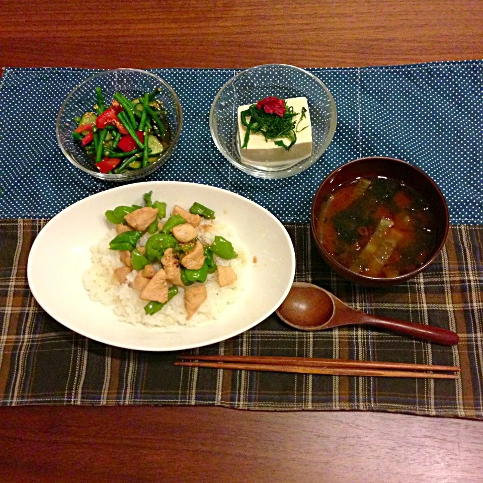 Snapdishの料理写真:8月23日の夕飯|なつみさん