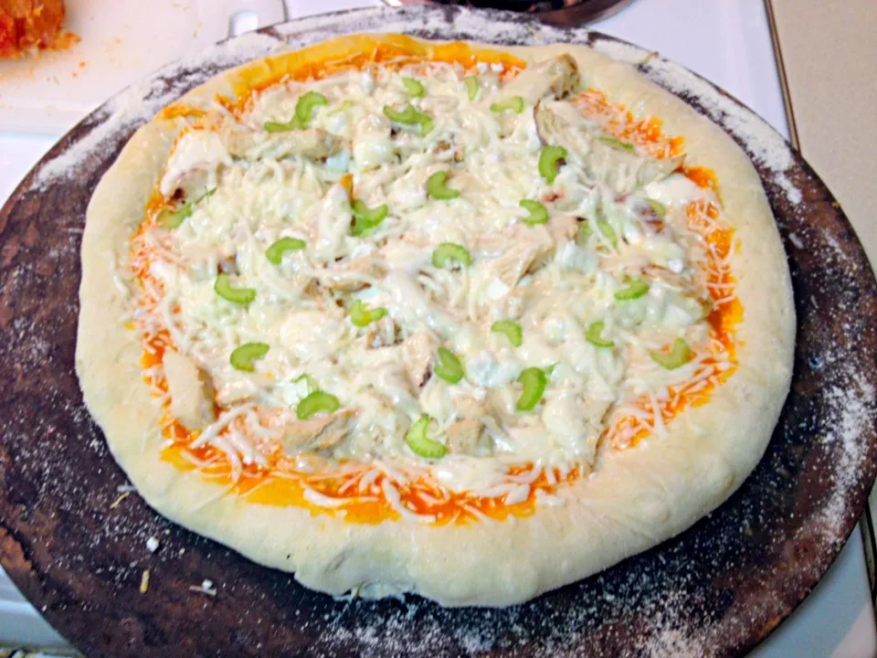 Buffalo chicken pizza|geoffrey hatcherさん