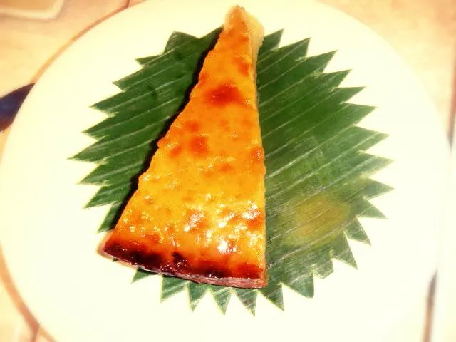 Slice of cassava cake|Trixcee Tanさん