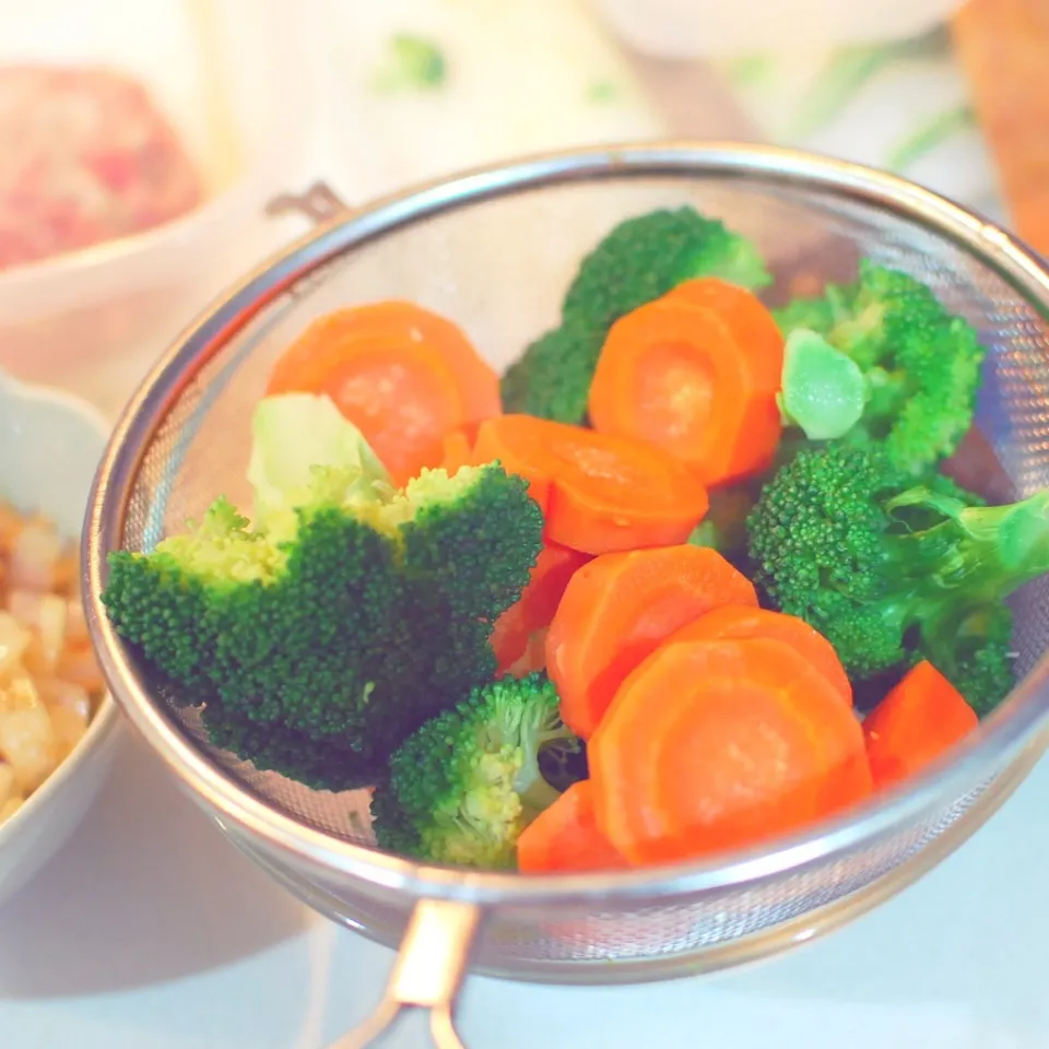 Steamed vegetables|:)さん