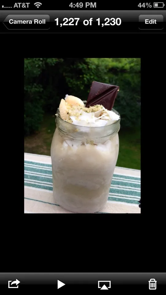 Banana pineapple smoothie|soberrynaturalさん