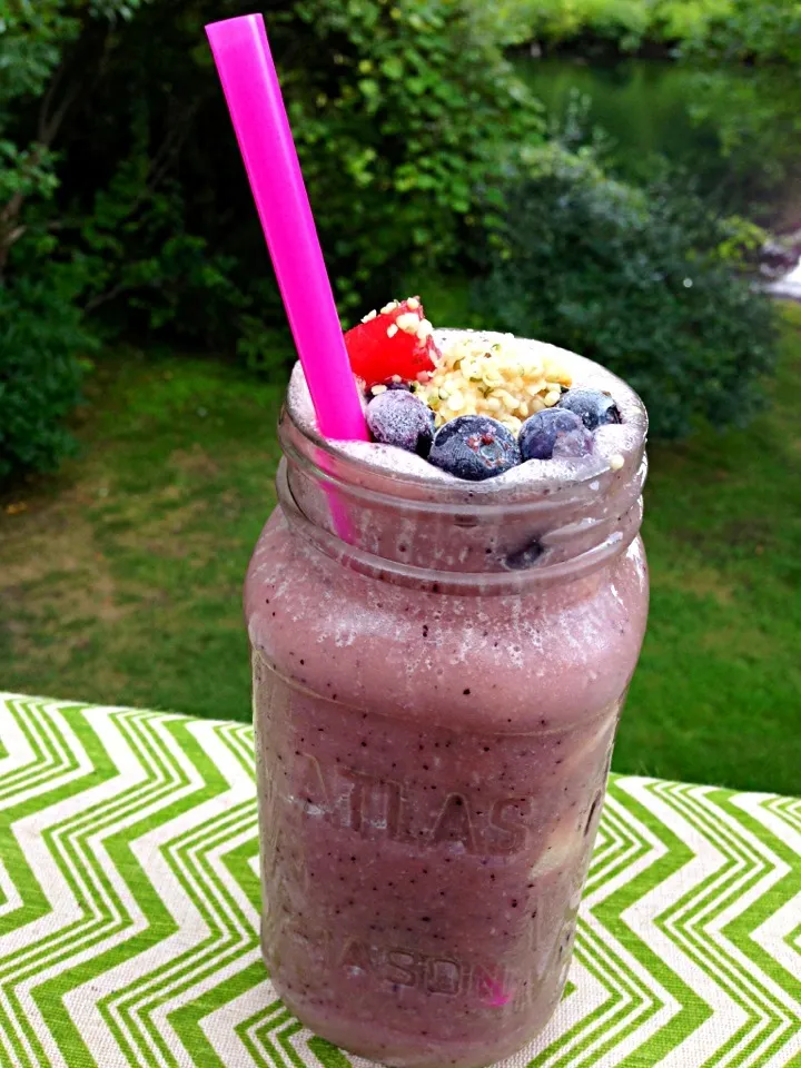 Blueberry smoothie|soberrynaturalさん