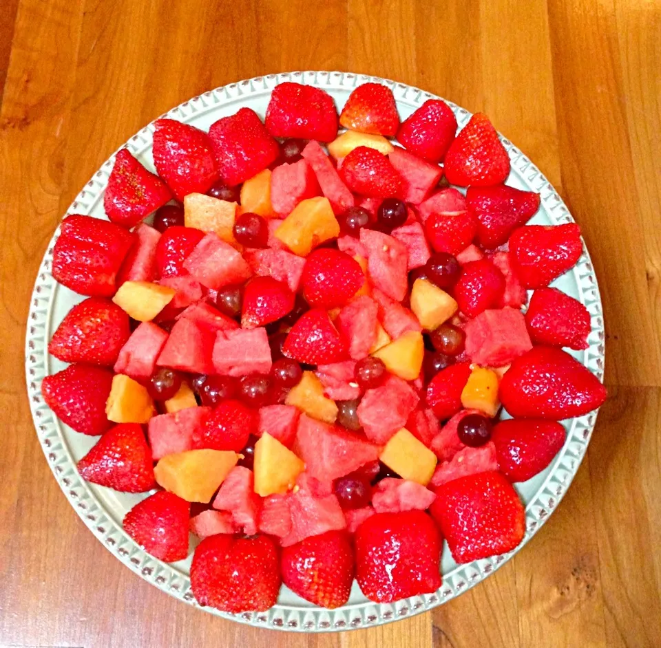 Summer fruit platter|soberrynaturalさん