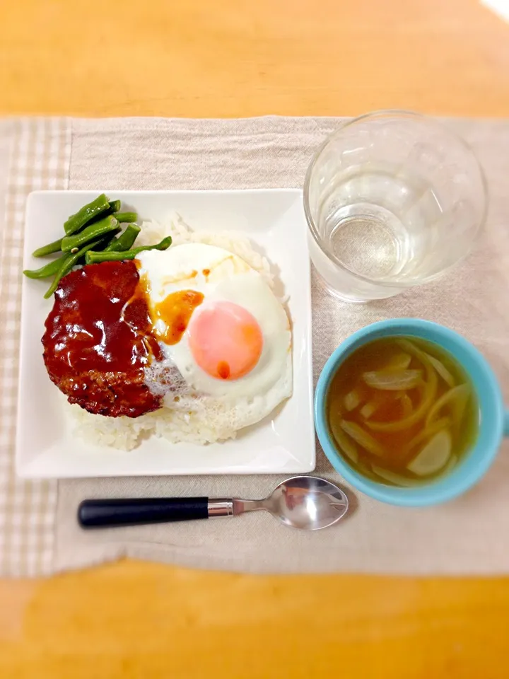 ロコモコ丼|ひとみさん