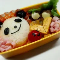 Snapdishの料理写真:パンダさん弁当☆|みほさん