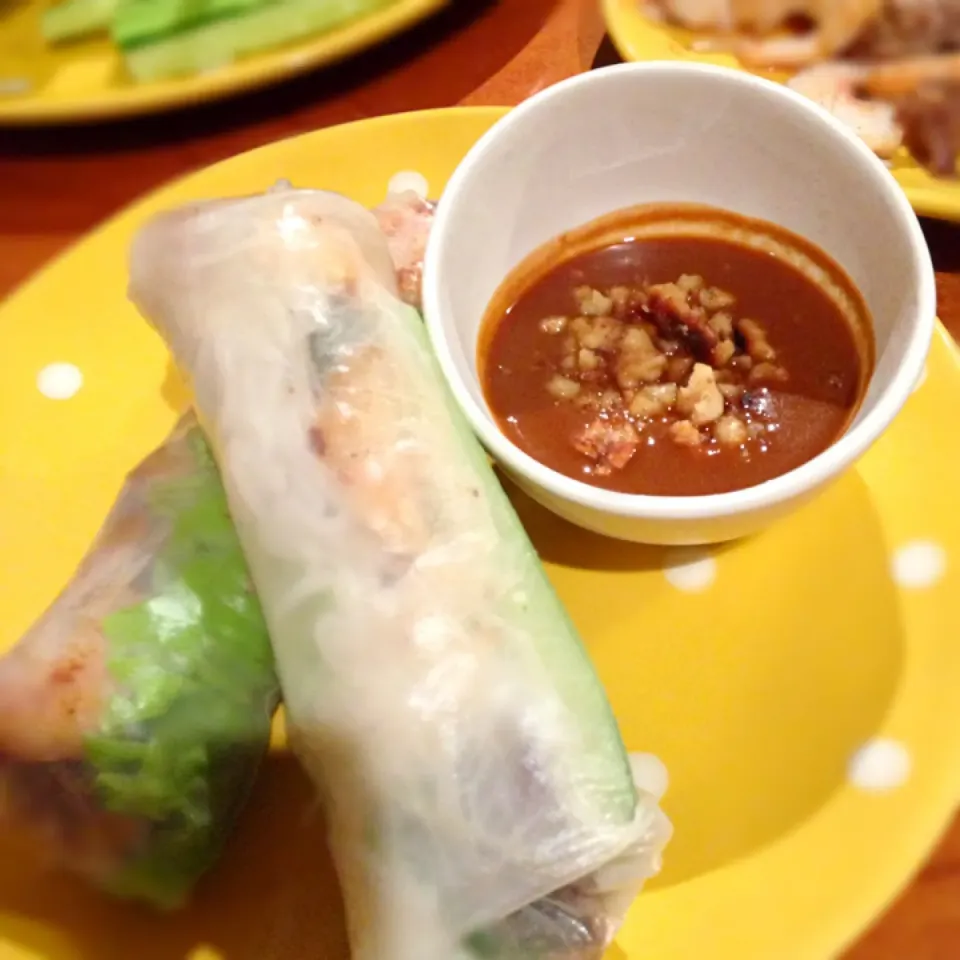 Rice paper roll|Chibiko's Kitchenさん