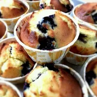 Snapdishの料理写真:Blueberry Orange Muffin|aikokenさん