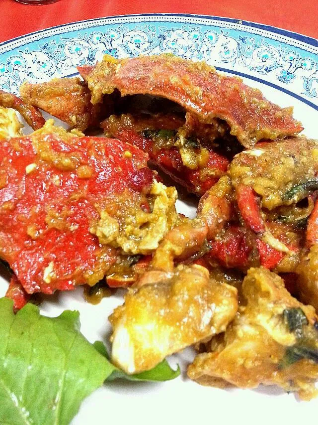 Snapdishの料理写真:Salted Egg Crab|Selina Tangさん