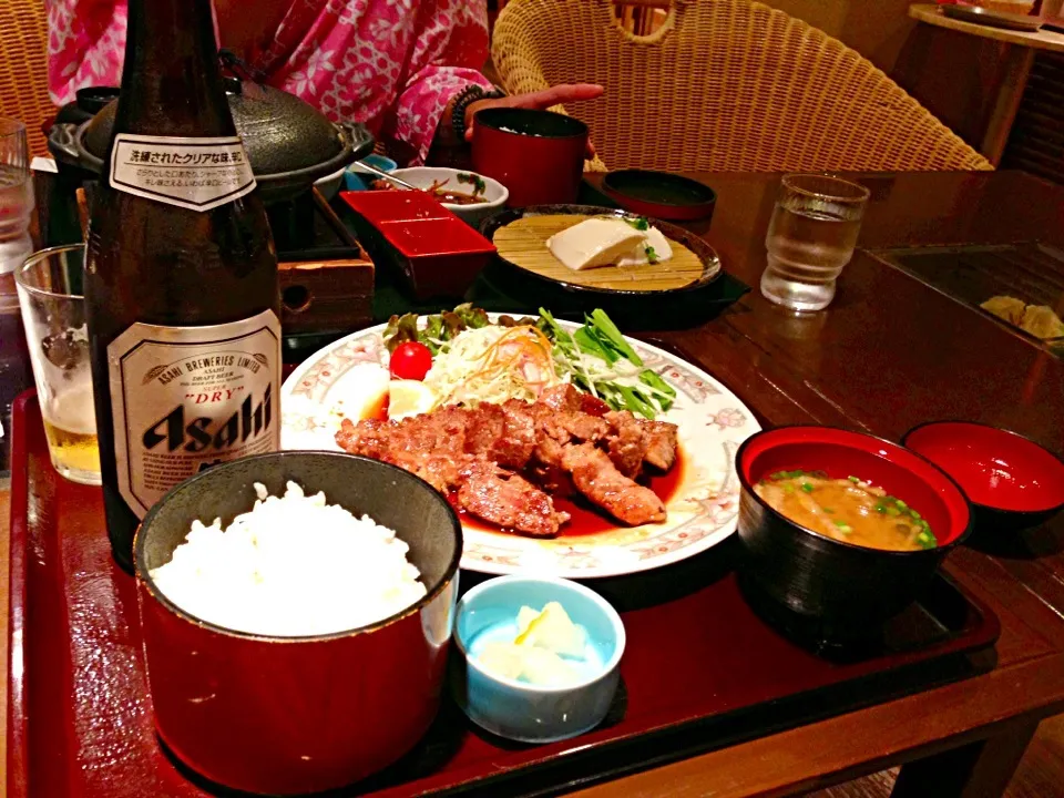 トンテキ定食|ナオさん