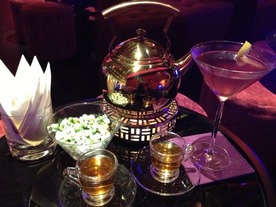 Glutinous rice tea and black martini|AmeSabさん