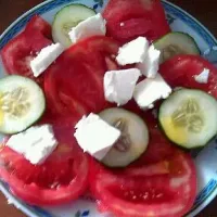 Snapdishの料理写真:Greek Salad!|Natalie Collisさん