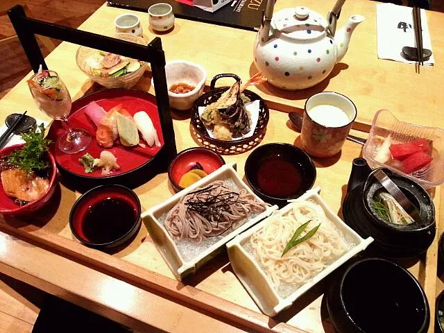 Snapdishの料理写真:soba gozen at YUZU KLCC|korinoさん