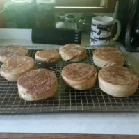 homemade english muffins|Chris C.さん