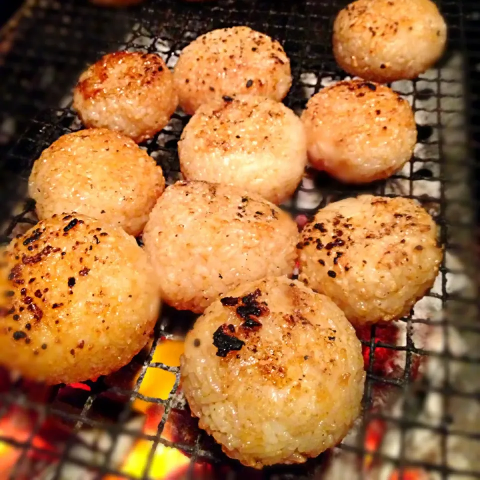 シメは焼きおにぎり！|みつなち☆さん