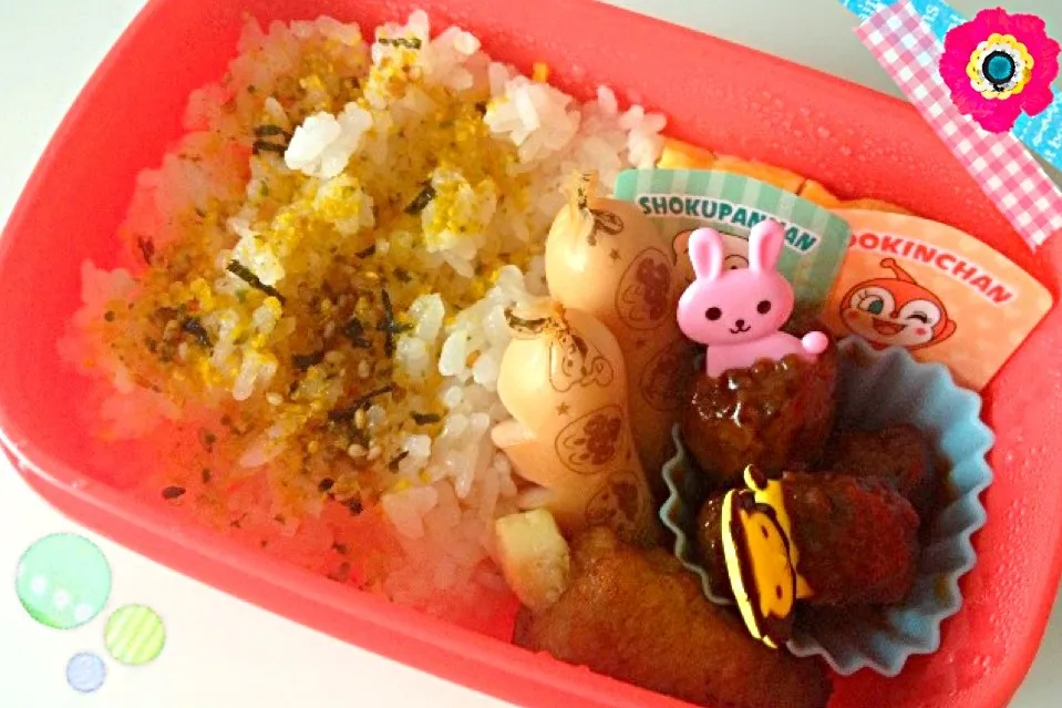 Snapdishの料理写真:息子のぉ弁当|蒼空Mamさん