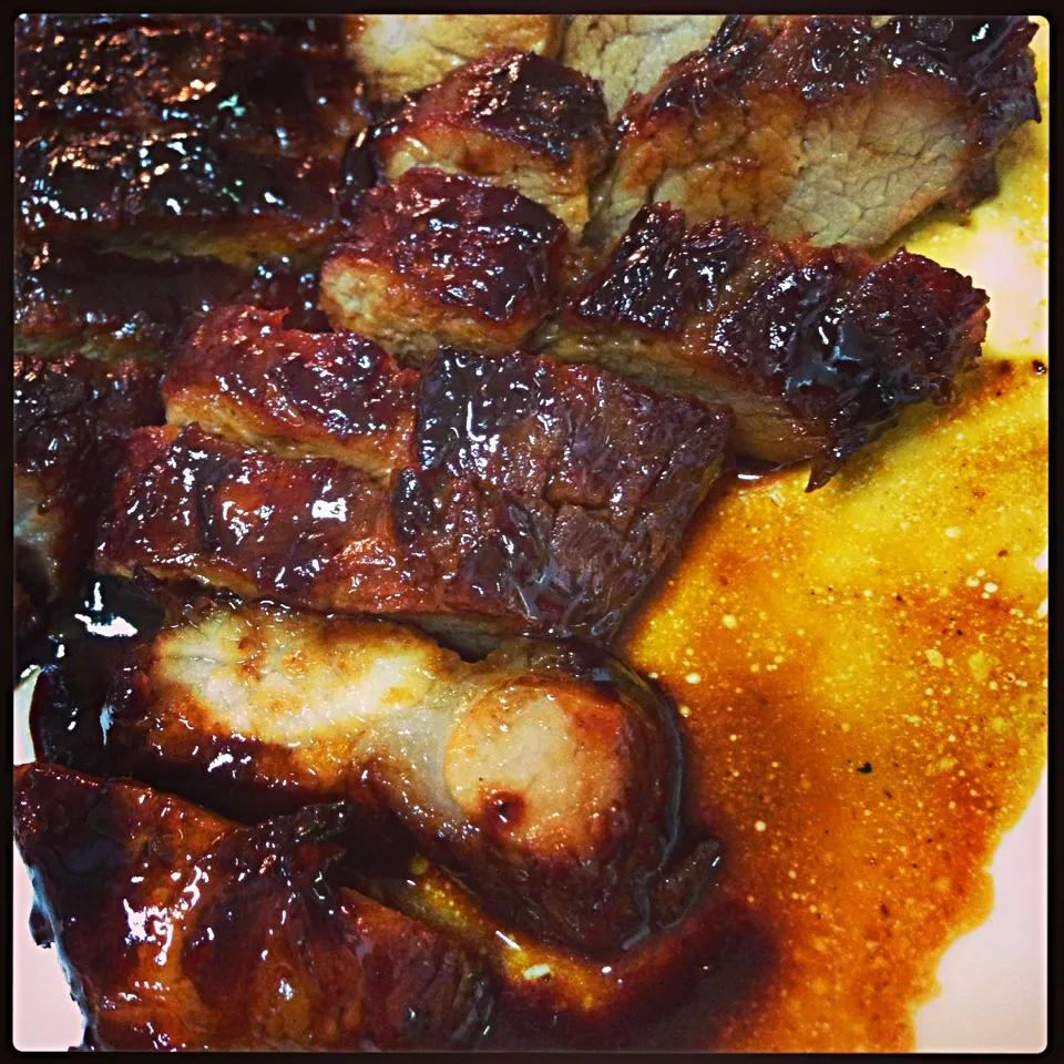 Snapdishの料理写真:Home made char Siew|penny limさん