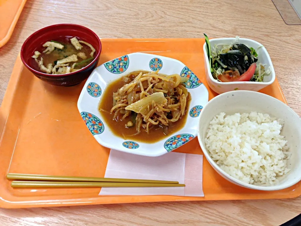 豚肉とザーサイの細切り野菜炒め他(^O^)／|すかラインさん