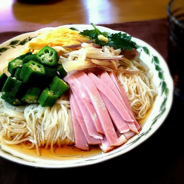 今日のお昼だよ～冷やしそうめん|なおみさん
