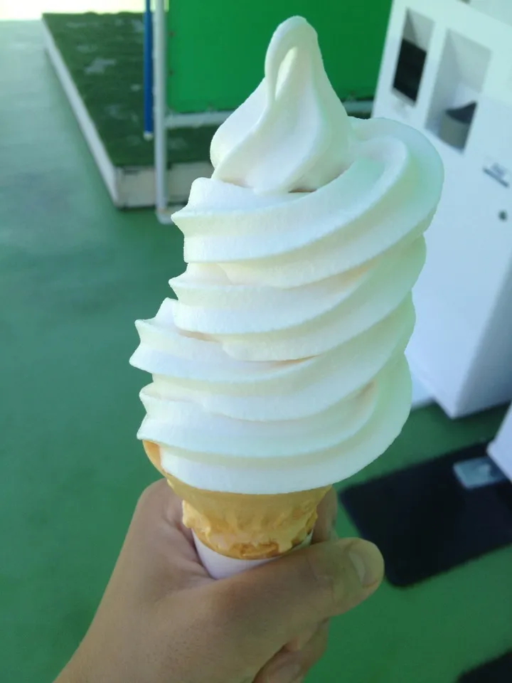 ソフトクリーム|おぎしょーさん