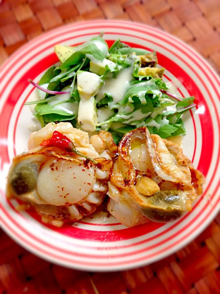 Snapdishの料理写真:Sauteed scallops🐚帆立のｿﾃｰ|🌈Ami🍻さん