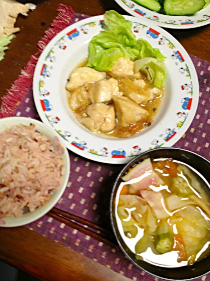 鶏肉の梅おろし煮 ポトフ|掛谷節子さん