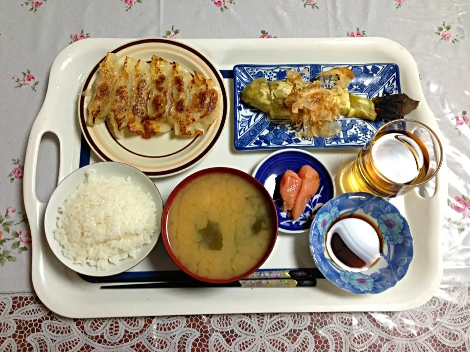 Snapdishの料理写真:ゴーヤの餃子|Nanamiさん