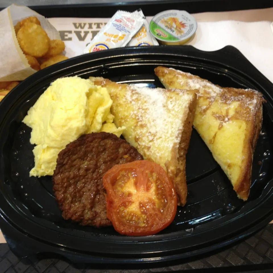 Burger king's breakfast|Lindy Teoさん