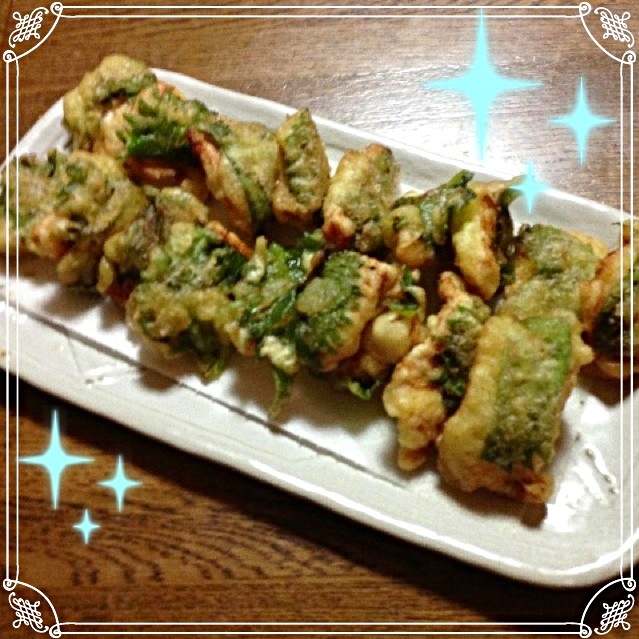 鶏胸肉と大葉の仲良し天ぷら きょうこさん Snapdish スナップディッシュ Id Mz8yfa