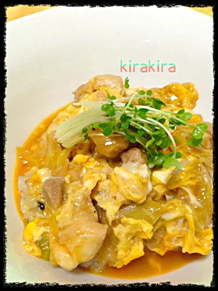 🍳🐣とろとろ親子丼🐣🍳|❄️✨kirakira✨❄️さん