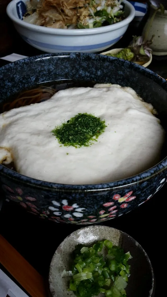 【御殿場 手打ちそば小羽根山】自然薯蕎麦|うめロクさん