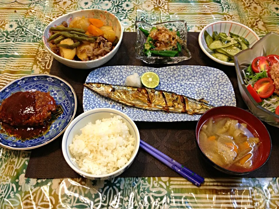 久しぶりの手料理   五十肩で配膳もままならずトラムセットを飲む毎日でした|ベタママさん