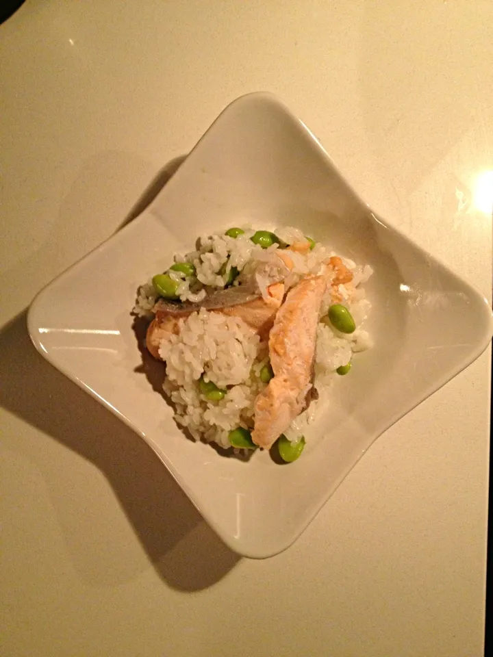 Salmon Wappa Meshi with Edamame|Aliceさん