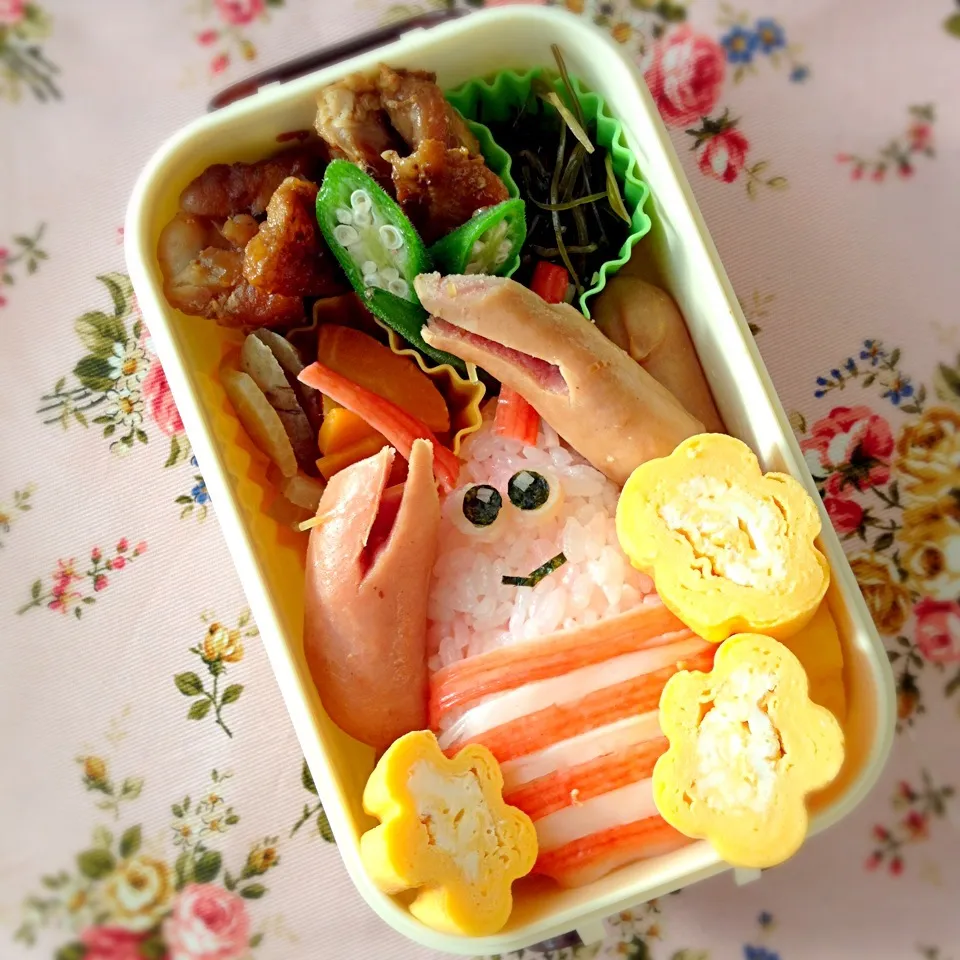 ザリガニさん弁当♪|あけみさん