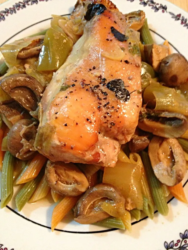 Crock Pot Chicken Marsala|http://melissasmenu.wordpress.com/さん