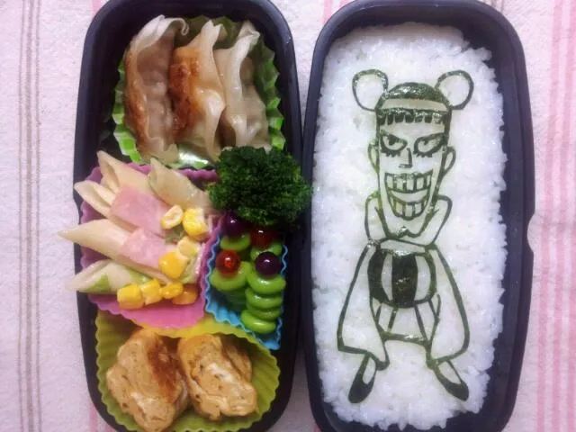 旦那弁当！ONEPIECEのボンちゃん♡|icoryさん