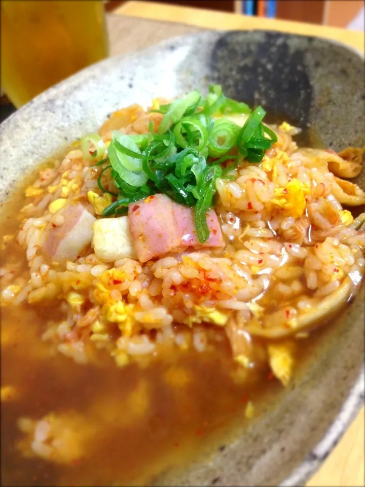 サンラーあんかけキムチ炒飯|寺尾真次さん