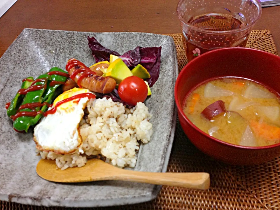 Snapdishの料理写真:お昼ご飯^o^|ゆみかさん