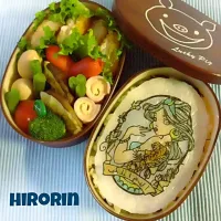 Snapdishの料理写真:ジャスミンのお弁当♡